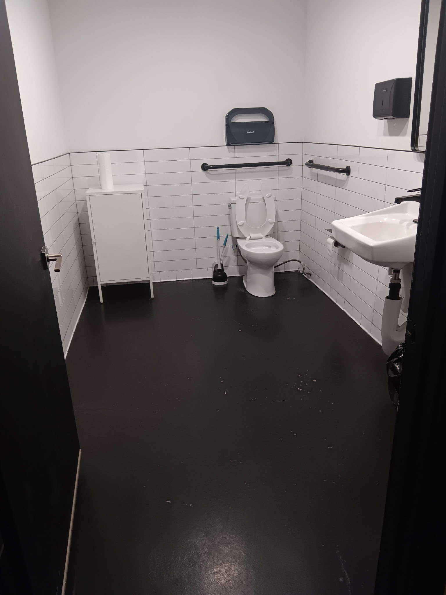 Wide view of the venue floor